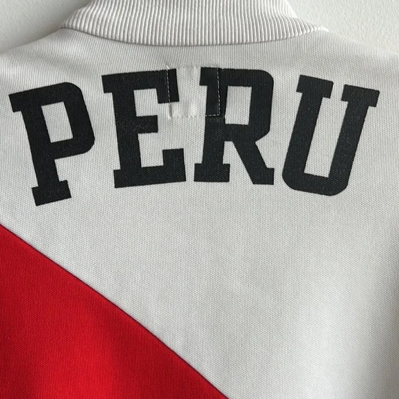 Vintage 70's-80's Original Adidas F.P.F Peru Soccer Classic Running Jacket - Picture 3 of 7